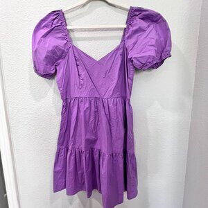 NEW Adelyn Rae Women's Dress with Puffed Sleeves and Pockets